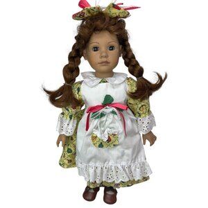 Vintage Heidi Ott Faithful Friends 18" MAGGIE Doll Red/Auburn Hair Switzerland
